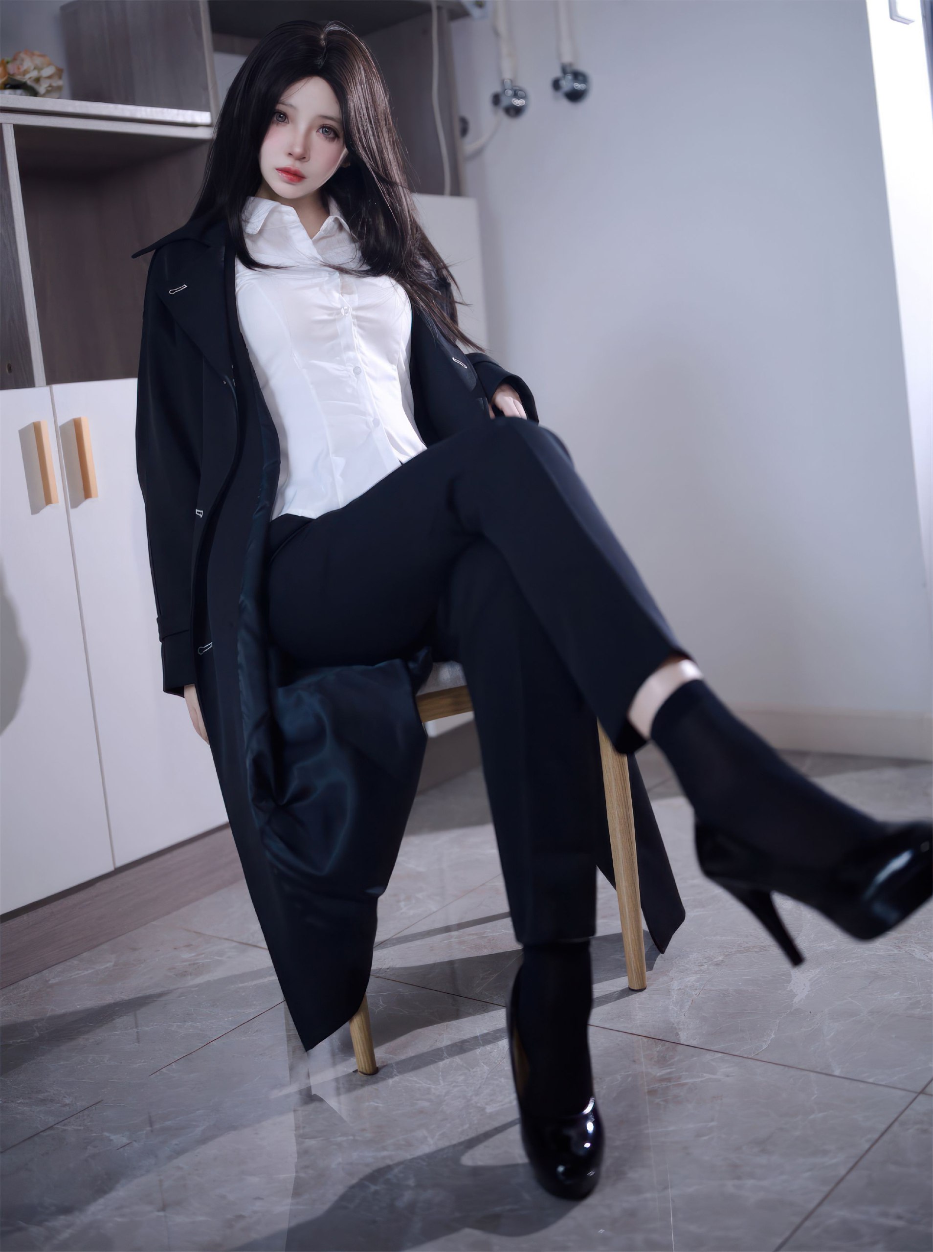 少女衣橱 西装裤 写真集
