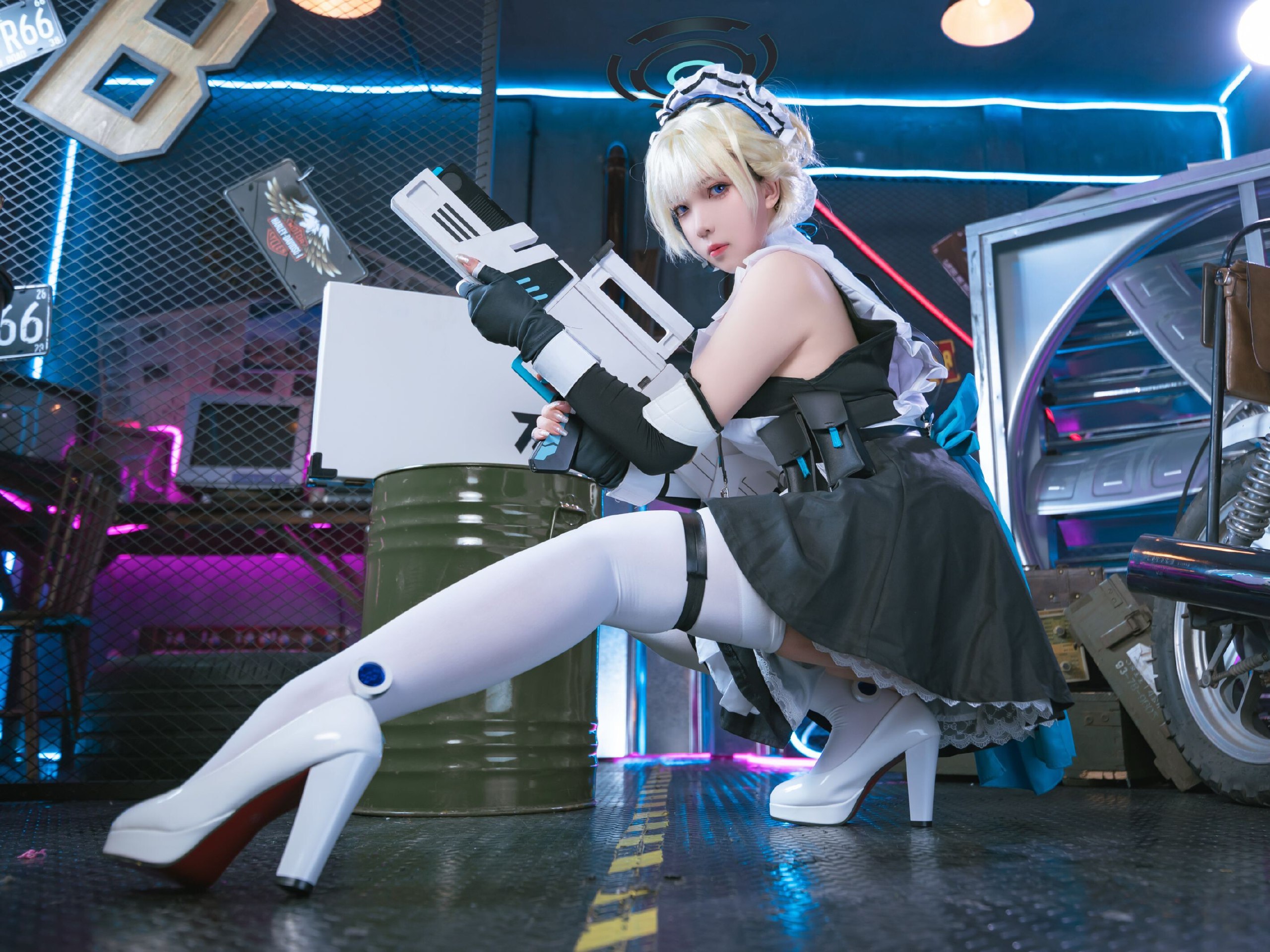 相關寫真集 蔚蓝档案 飞鸟马时女仆 31P560MB