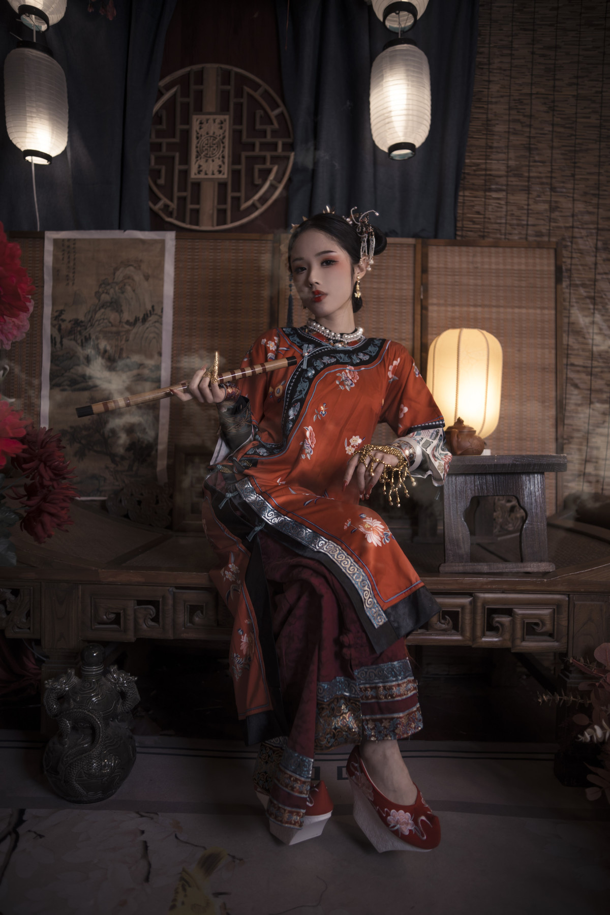 满清服饰 写真集